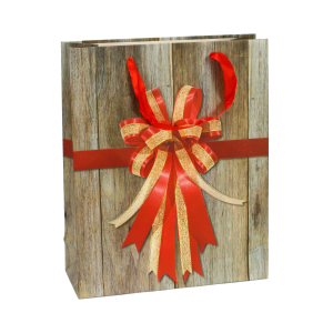 Torba prezentowa kokarda 26 x 31 x 10 cm 