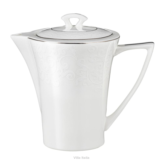 Dzbanek do herbaty porcelanowy 1,2 l MUREN Platin