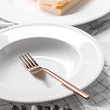 ceramiczny talerz głęboki do makaronów na stół
