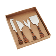 Zestaw sztućców do sera 4 sztuki BARREL 4