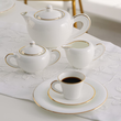 Dzbanek do herbaty porcelanowy NAOMI GOLD 11
