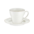 Serwis obiadowo kawowy na 6 osób porcelanowy LORETTA 26