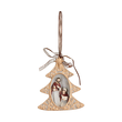 Zawieszka choinka 10 cm HOLY FAMILY 1