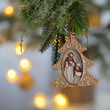 Zawieszka choinka 10 cm HOLY FAMILY 3