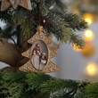 Zawieszka choinka 10 cm HOLY FAMILY 2