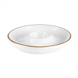 porcelanowy kieliszek na jajko z boku