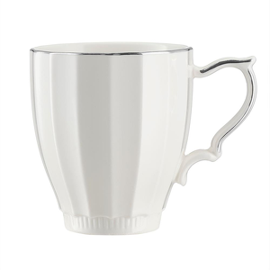 Kubek porcelanowy 300 ml TEO z platyną