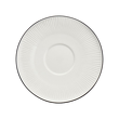 Komplet filiżanek porcelanowych 220 ml ze spodkiem BONITA BLACK 1
