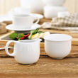 Serwis kawowy porcelanowy na 12 osób PLUS WHITE 12