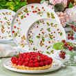 Serwis obiadowo kawowy porcelanowy na 12 osób FRAGOLETTA 30