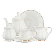 Serwis kawowy porcelanowy na 12 osób SANDRINE 13