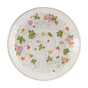 Spodek pod filiżankę porcelanowy 16 cm WALENCJA Ivory