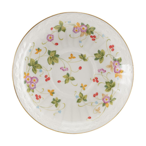 Spodek pod filiżankę porcelanowy 16 cm WALENCJA Ivory