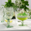 Kieliszki do wody zielone 280 ml 6 sztuk MERIDA 2