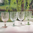 Kieliszki do wody zielone 280 ml 6 sztuk MERIDA 1