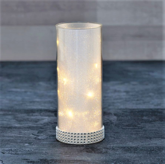 Świecznik lampion LED 20 cm IRIS 