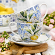 Filiżanka ze spodkiem porcelanowa 240 ml LIMONETTI 13