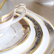 Filiżanka do herbaty porcelanowa 220 ml ze spodkiem RENESANS  5