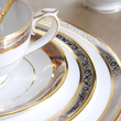 Filiżanka do herbaty porcelanowa 220 ml ze spodkiem RENESANS  5