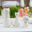 Figurka kotka porcelanowa 17 cm STEFANIA 1