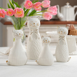Figurka kotka porcelanowa 17 cm STEFANIA 6