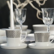 Serwis kawowy porcelanowy na 6 osób SHIRO 6