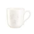 elegancki kubek porcelanowy z reliefem