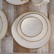 Zestaw śniadaniowy dla 2 osób porcelanowy AMMOS 1