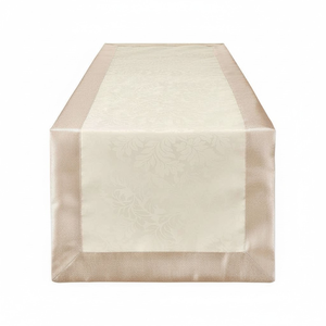 Bieżnik kremowy 45 x 160 cm LINDA