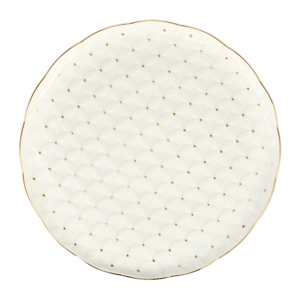 Talerz do ciasta porcelanowy 32 cm ALEXIA