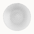 Salaterka szklana 30 cm DIAMOND 2