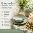 Zestaw lunchowy salaterki talerze i kubek 5 elementów UNICO 34 1