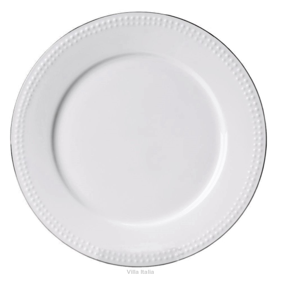 Talerz płytki porcelanowy 27 cm ARNICA PLATIN