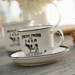 Filiżanka do kawy herbaty porcelanowa 250 ml MUCCA 5