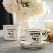 Filiżanka do kawy herbaty porcelanowa 250 ml MUCCA 6