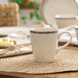 Komplet kubków ceramicznych 340 ml 6 sztuk DIUNE 2
