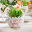 Osłonka porcelanowa na doniczkę 12 cm LAURA 1