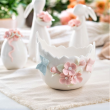 Osłonka porcelanowa na doniczkę 12 cm LAURA 3