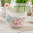 Osłonka porcelanowa na doniczkę 12 cm LAURA 2