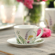 Filiżanka porcelanowa w kwiaty polne