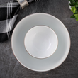 Miseczka śniadaniowa Salaterka 14,5 cm porcelanowa PLUS PLATIN 4