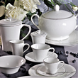 Serwis obiadowy porcelanowy na 12 osób z wazą BIANCA 19