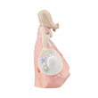 Figurka porcelanowa Dziewczynka w różowej sukni 18 cm CLAUDIA 1