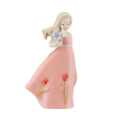 Figurka porcelanowa Dziewczynka w różowej sukni 18 cm CLAUDIA 2