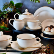 Mlecznik porcelanowy złota linia CAMILLA 2