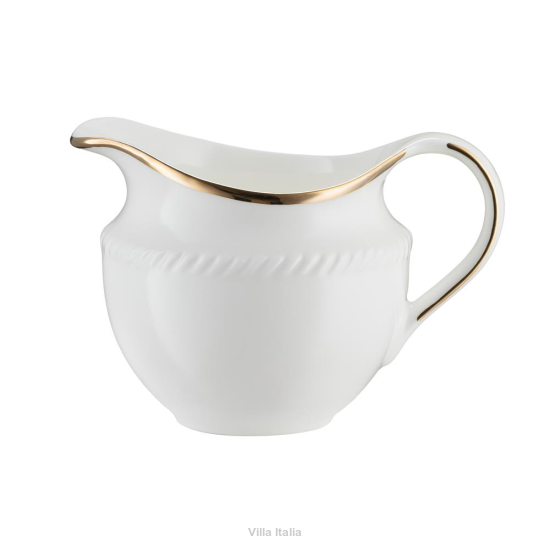 Mlecznik porcelanowy złota linia CAMILLA