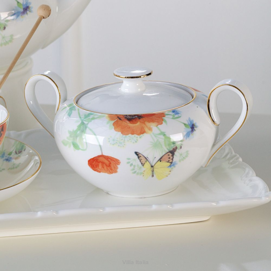 Cukiernica porcelanowa FLOWERS 