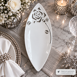Półmisek dekoracyjny 45cm na owoce ceramiczny UNICO 47