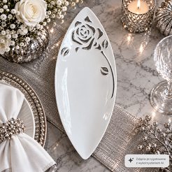 Półmisek dekoracyjny 45cm na owoce ceramiczny UNICO 47