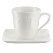 Filiżanka do kawy herbaty porcelanowa 250 ml ze spodkiem MARIETTA 4
